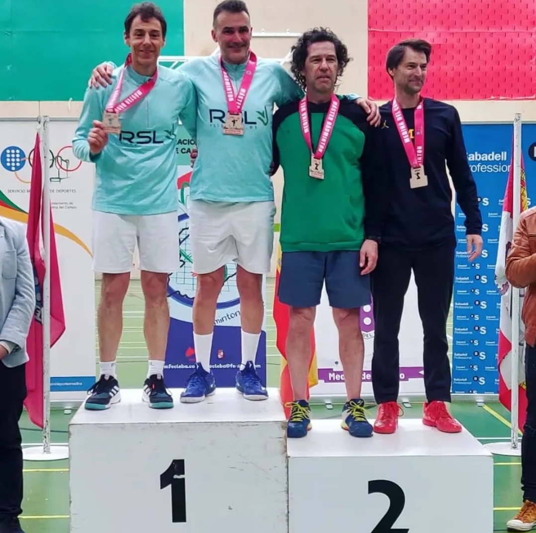 Medallas en el Máster N3 Sénior de Medina del Campo
